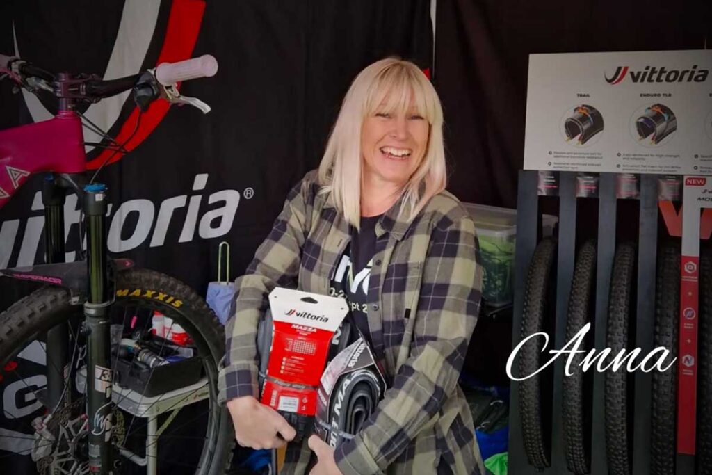 Trailheads Velotech instructor Anna
